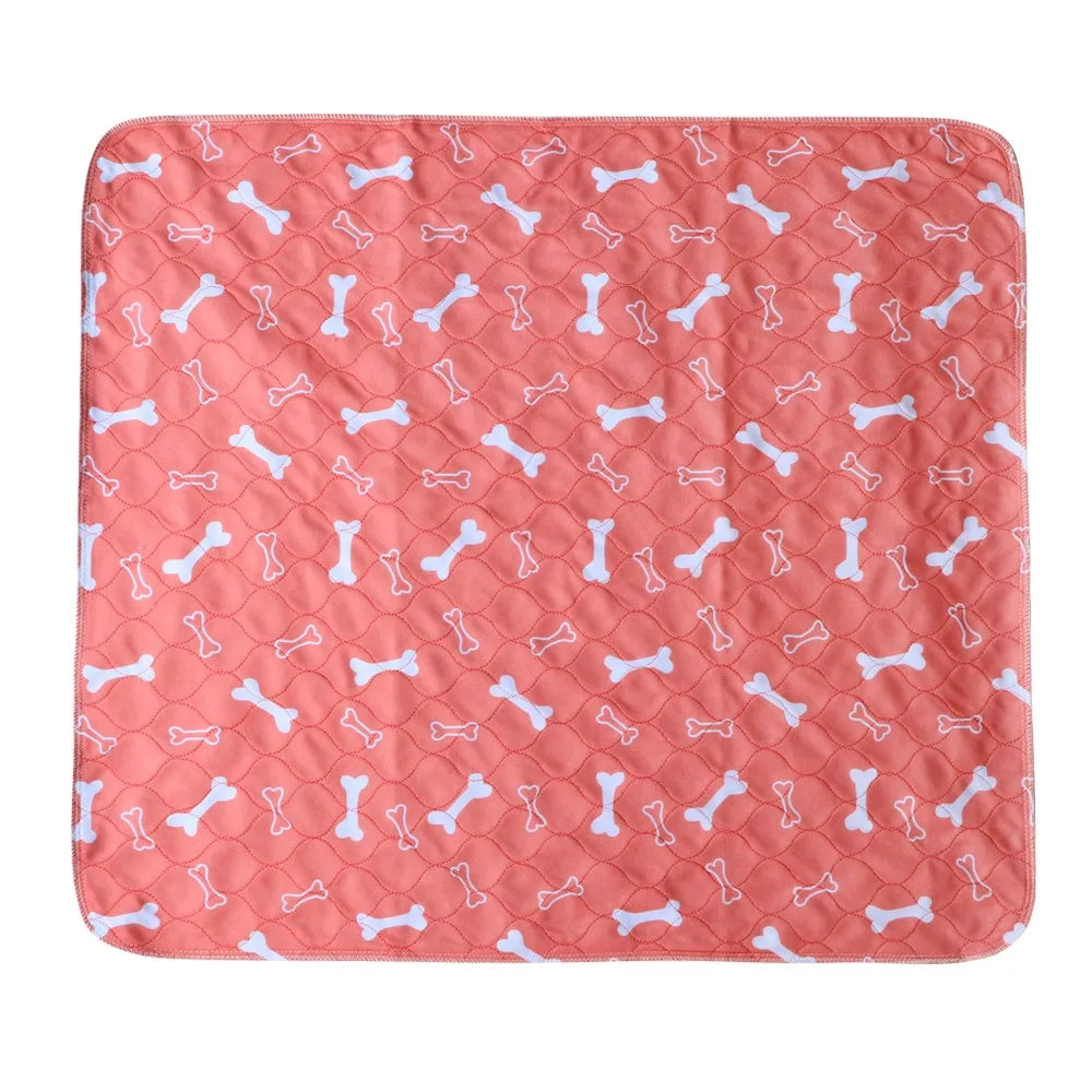 Super Absorbent Pet Bed Mat Washable Reusable Puppy Pee Pad with Pheromones Anti-Slip Leak-Proof Pet Training Pads Pet Training
