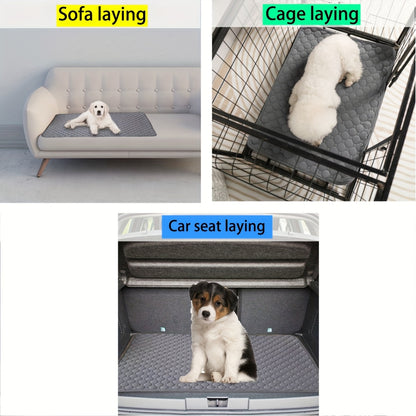 Waterproof Pet Pee Pads - Quick-Dry, Anti-Slip, Reusable