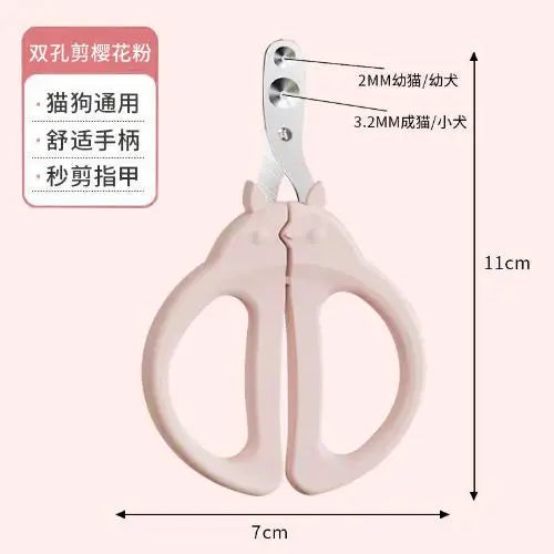Pet Nail Clippers: Anti-Bleed Professional Grooming Tool