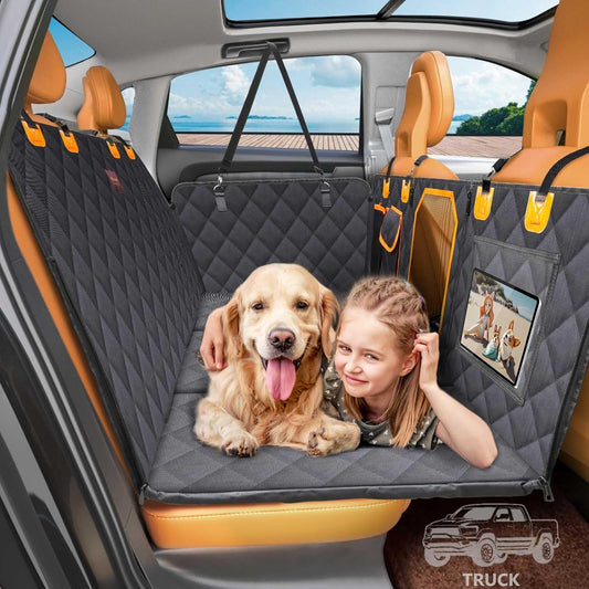 Waterproof Car Pet Seat Pad 137x147CM Double Zipper