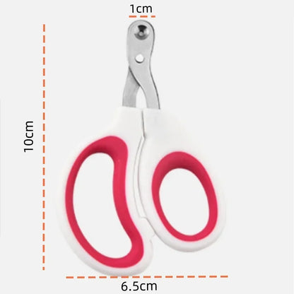 Stainless Steel Pet Nail Clippers Trimmer, Professional Claw Cutter for Small Cats Dogs Puppies, Pet Grooming Nail Care Tool