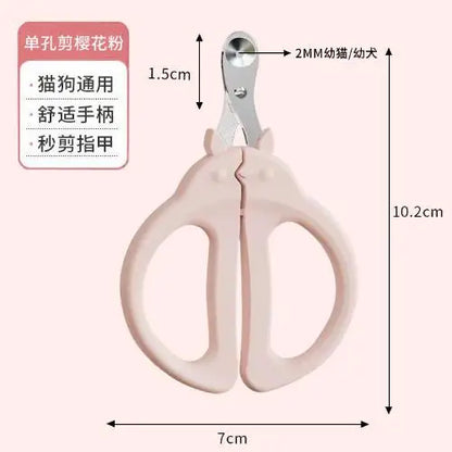 Pet Nail Clippers: Anti-Bleed Professional Grooming Tool