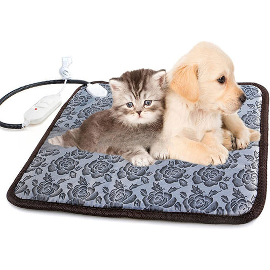 Cat Heating Pad: 18x18in Waterproof Smart Thermostat Mat