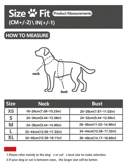 Anti-Pull Dog Harness, Adjustable, Easy Control for Small/Medium