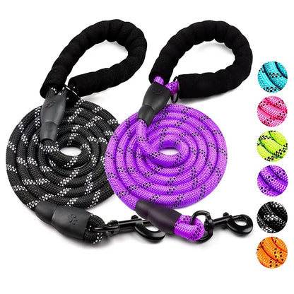 Dog Leash: Strong Reflective Dog Leash for All Sizes