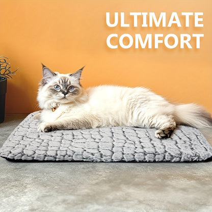 Self Warming Cat Bed - Heated, Washable, Non-Slip Mat