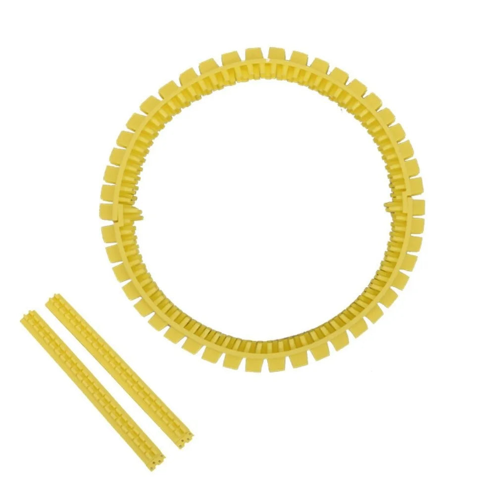 Pet Cat Comb Toy Plastic Cat Tunnel Brush Hair Reduction Soft Tooth Cat DIY Rubbing Ring Professional Grooming Tunnel Cat House
