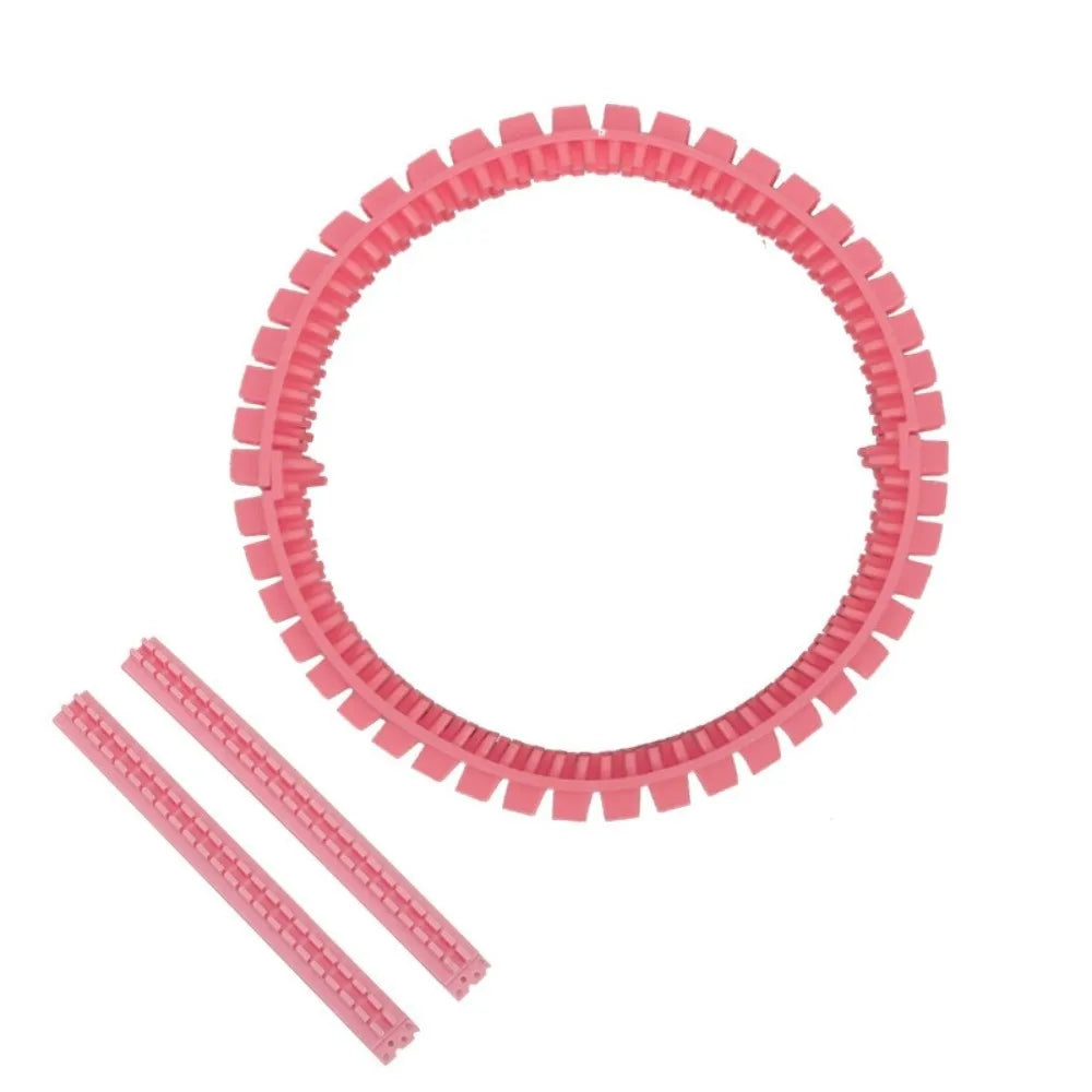 Pet Cat Comb Toy Plastic Cat Tunnel Brush Hair Reduction Soft Tooth Cat DIY Rubbing Ring Professional Grooming Tunnel Cat House
