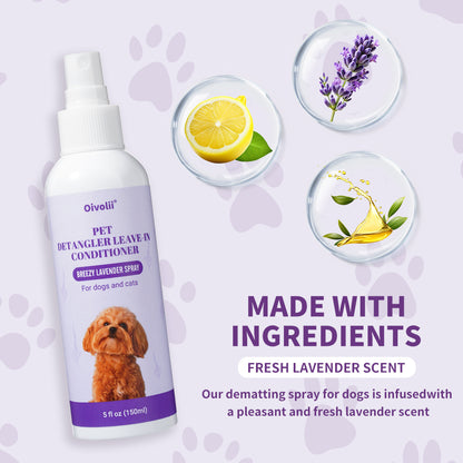 Pet Bug Spray: Lavender Clean & Shine for Dogs & Cats