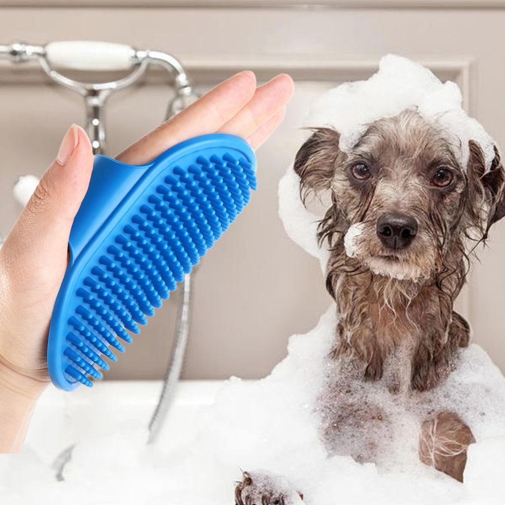 Dog Brush: Pet Grooming Massage Comb - Soft Deshedding Brush for Dogs