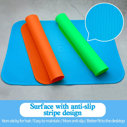 Silicone Waterproof Pet Grooming Table Anti-Slip Pad Beauty Mat Upgrade Model with Beautician Sign Competition Pad