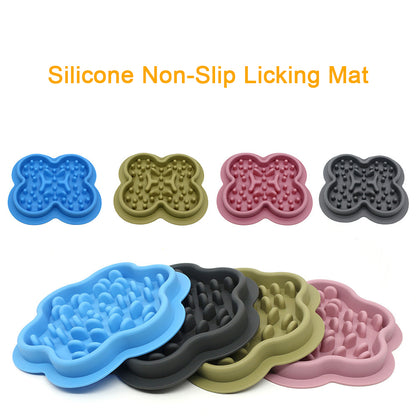 Dog Bowl: Slow Feeder Bowl for Pets - Anti-Gulping Dog Cat Food Dish