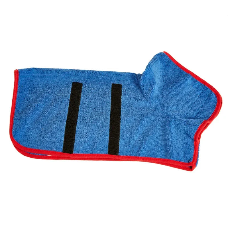 Bath Towel: Dog Bathrobe Towel - Fast Drying, Soft & Absorbent Coat