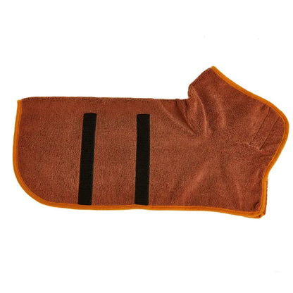 Bath Towel: Dog Bathrobe Towel - Fast Drying, Soft & Absorbent Coat