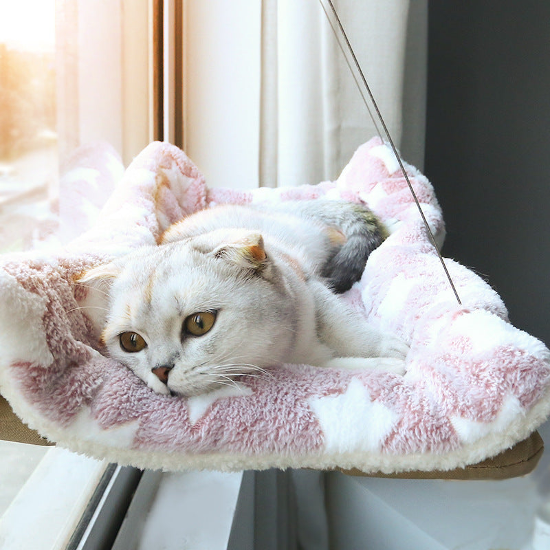 Cat Bed: Cat Hammock Window Seat - 20kg Support, Cozy & Sunny