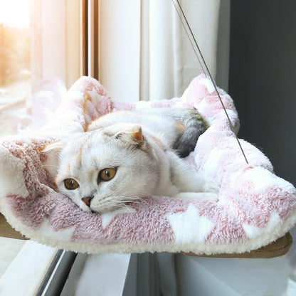 Cat Bed: Cat Hammock Window Seat - 20kg Support, Cozy & Sunny
