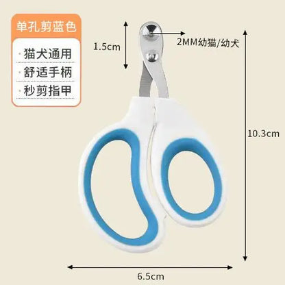 Pet Nail Clippers: Anti-Bleed Professional Grooming Tool
