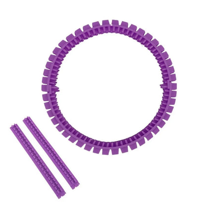 Pet Cat Comb Toy Plastic Cat Tunnel Brush Hair Reduction Soft Tooth Cat DIY Rubbing Ring Professional Grooming Tunnel Cat House