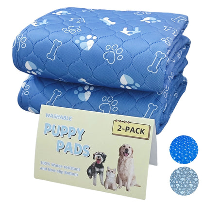 Pet Pee Pads: Large Reusable Dog Pee Pads - Absorbent & Leak-Proof