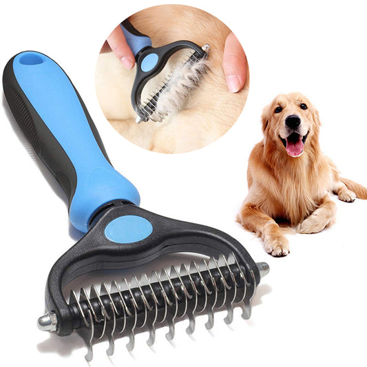 Dog Brush: Dog Grooming Shedding Tool
