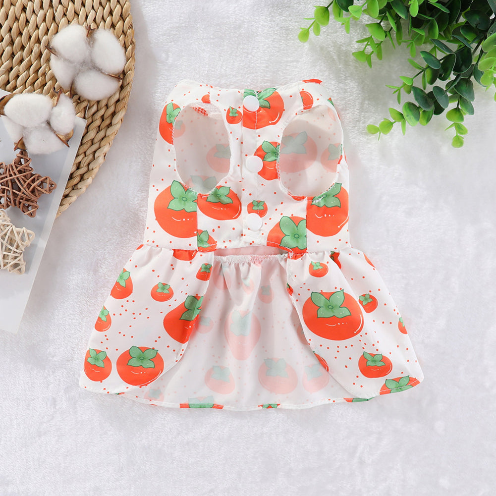 Dog Dresses: Soft Floral Outfit for Cats & Dogs
