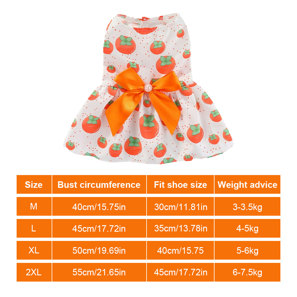 Dog Dresses: Soft Floral Outfit for Cats & Dogs