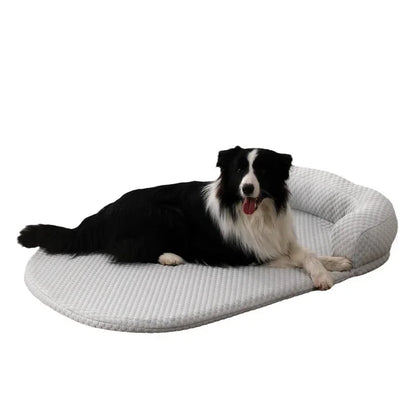 Removeable Summer Pet Bed Ice Silk Cooling Pet Mat Foam Sleeping Sofa Puppy Kennel Summer Cooling Fabric Dog Cat Bed Pet Cushion