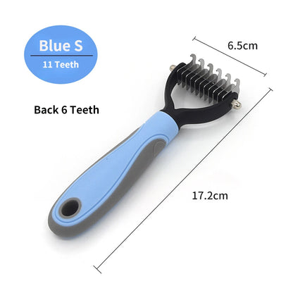 Dog Brush - Dog Hair Remover & Knot Cutter