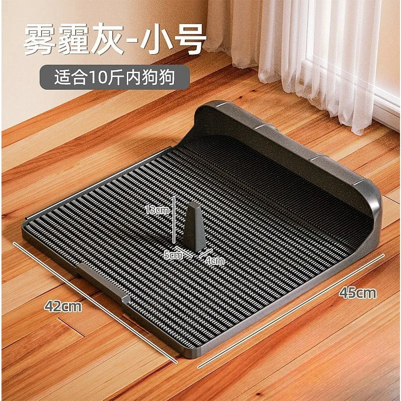 Integrated Extra Large Dog Potty Tray, Indoor Pet Toilet Basin for Small Medium Large Dogs and Golden Retriever
