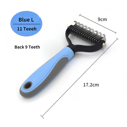 Dog Brush - Dog Hair Remover & Knot Cutter